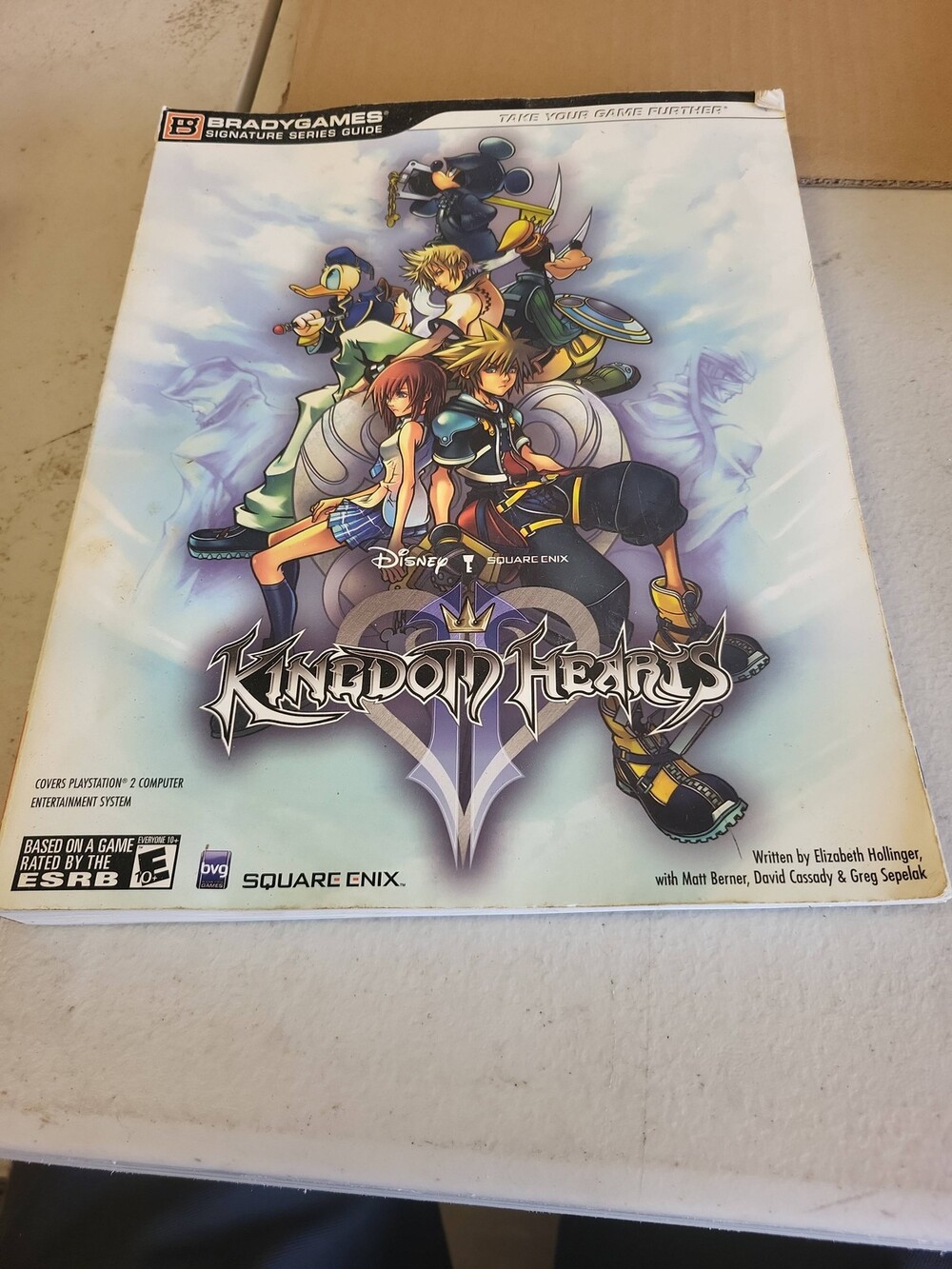 Kingdom Hearts BradyGames Signature Series Guide Book Strategy Guidebook
